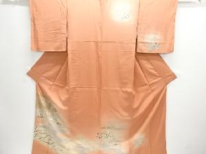 水面に鴛鴦模様訪問着